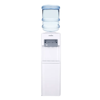 Dispensador de agua Mabe de piso para botellon con gabinete EMTLP3TBB Blanco_1